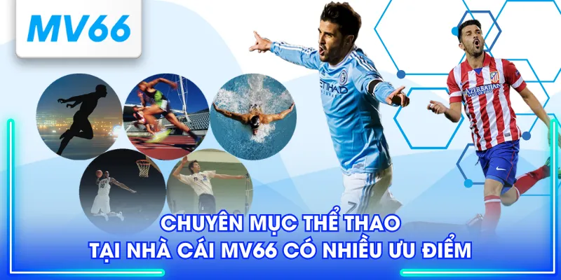 Chuyên mục thể thao tại nhà cái MV66 có nhiều ưu điểm