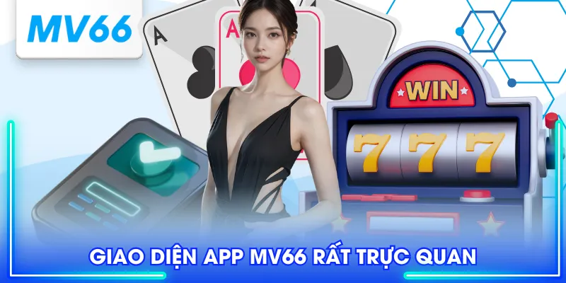 Giao diện app MV66 rất trực quan